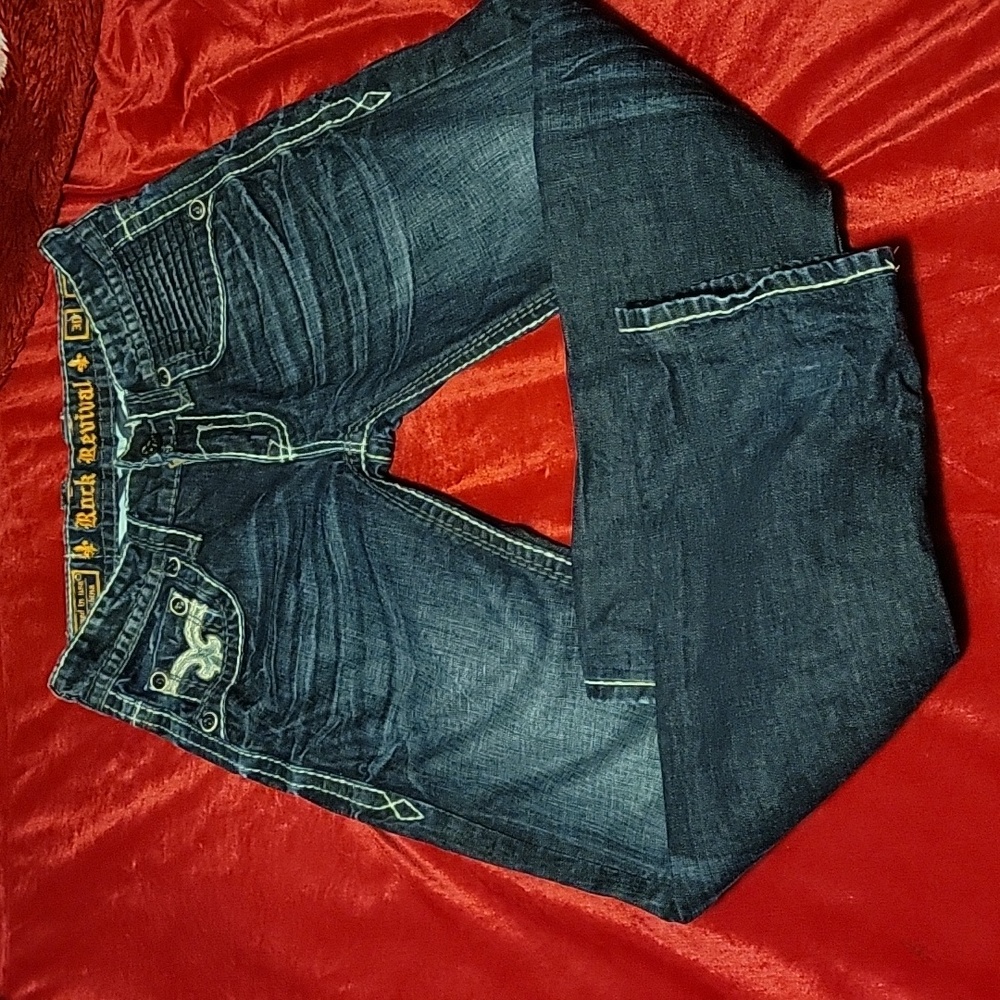 Mens rock Revival jeans size 30x28